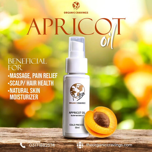 100 % Natural Apricot Oil -Cold Pressed 50 ml
